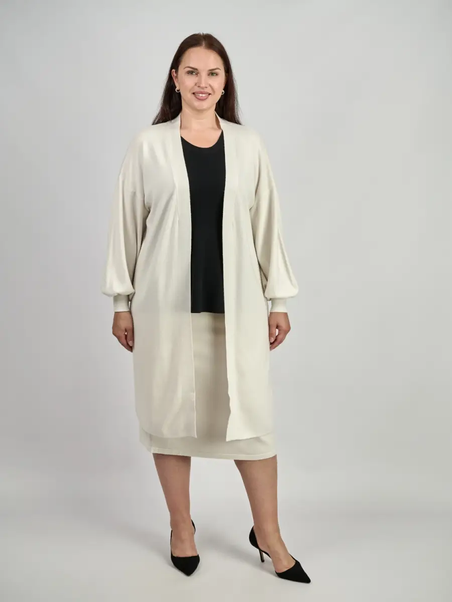 Кардиган ЭттоПлюс 1061 Размер 48-58 фото 26