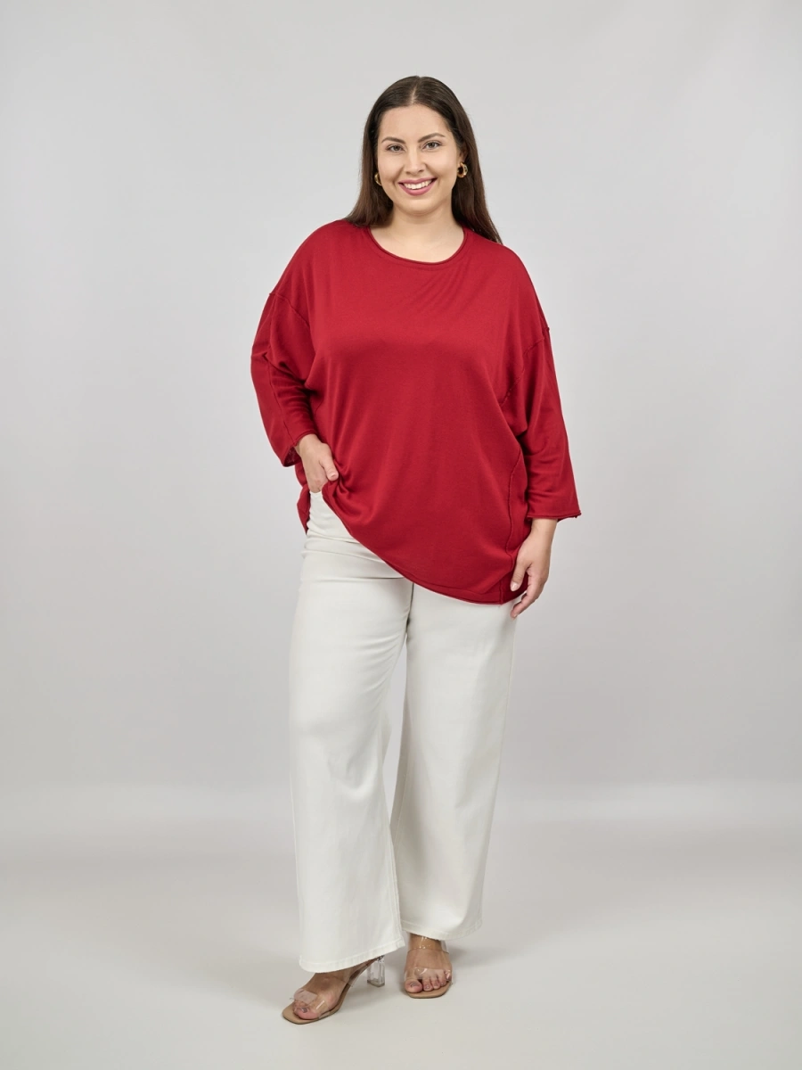Джемпер с шерстью мериноса ЭттоПлюс Размер 54-60, арт.1510 фото 4
