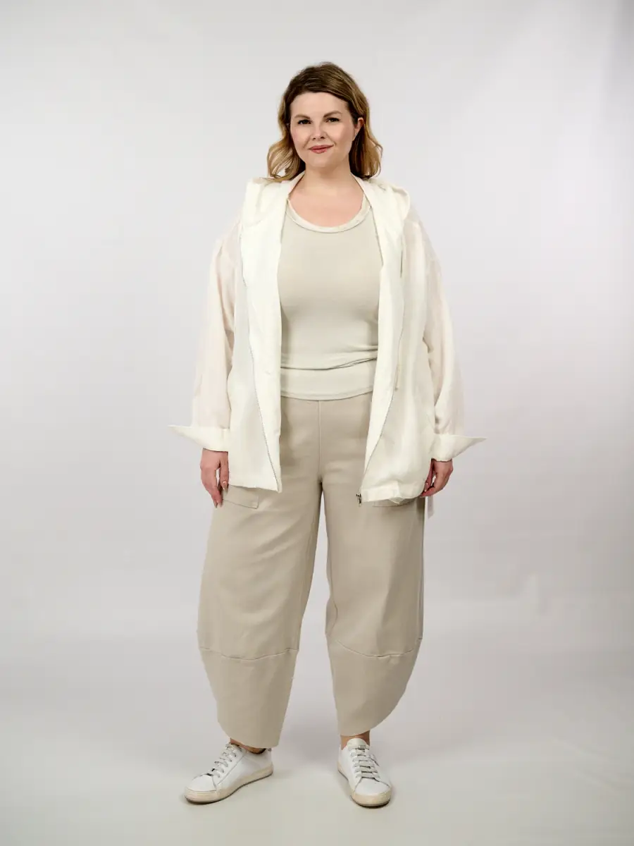 Ветровка лён 25013 фото 9