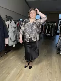 Блуза шелк 3959