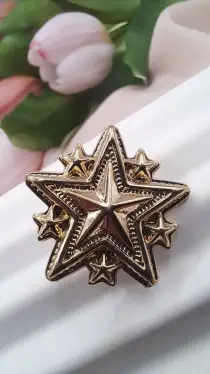 Брошь Звезда Б0020