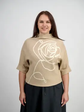  Джемпер "Роза" 893