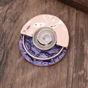 Брошь Ракушка Б0259