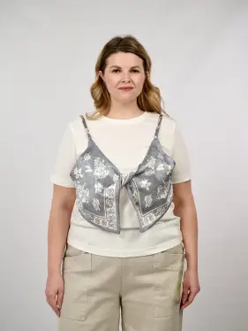 Футболка с топом 95259 Размер 46-50