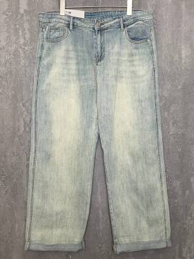 Джинсы с отворотом 36581