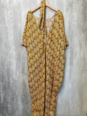 Туника-халат (жёлтый)348