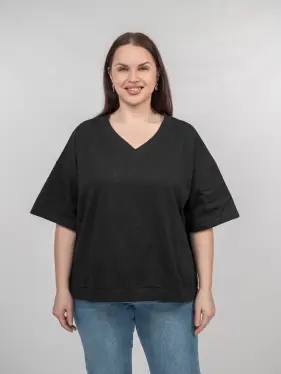 Футболка 039 (черный, 2) Уценка