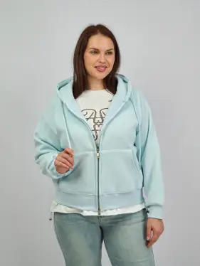 Худи зип утепленное 10 Размер 46-54