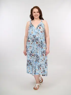 Сарафан летний ЭттоПлюс 031-1 размер 52- 58