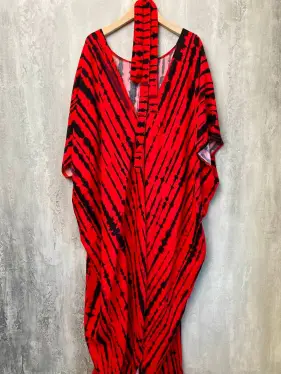 Туника-халат 0605 (красный)