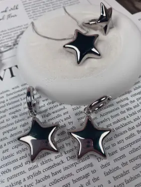 Серьги Звездочка Б0220-1