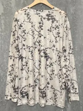 Лонгслив-сетка 