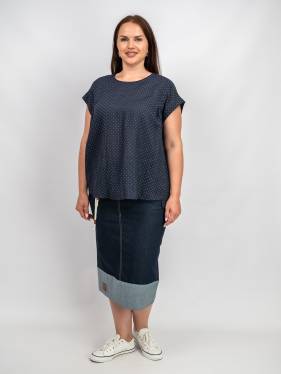 Юбка джинсовая 2361 Турция