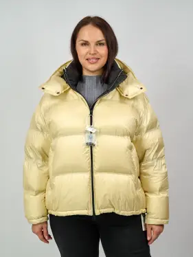 Пуховик зимний короткий 9903 Размер 50-58