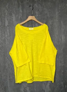 Лонгслив 040 (желтый) Уценка