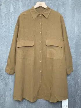 Рубашка-кардиган 6018 Размер 50-58