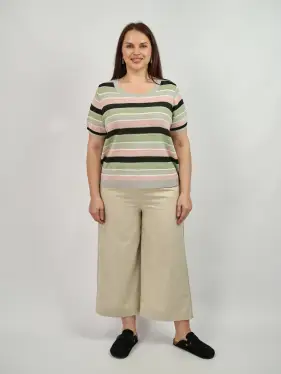 Джемпер в полоску 22966 размер 50- 58