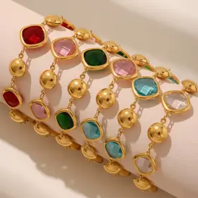 Браслет самоцветы 279