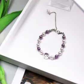 Браслет Лавандовая нежность Б0058-1