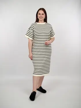 Трикотажное платье 7569 Размер 50-58