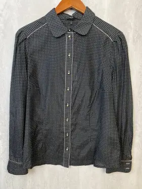 Блузка в горошек 2641