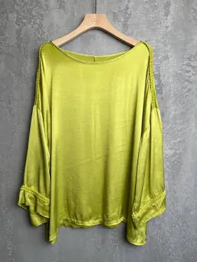 Блуза 22960 (лайм) Уценка