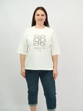 Лонгслив с принтом 95046