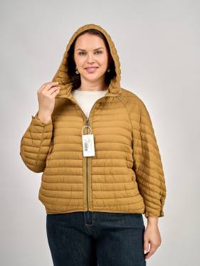 Легкая пуховая куртка размер 44-56 6007