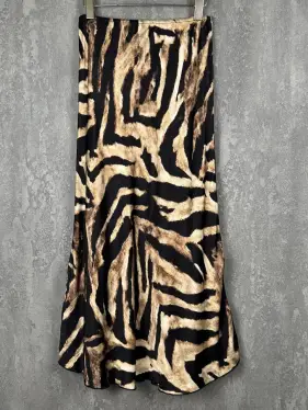 Юбка атлас Италия 9298 Зебра