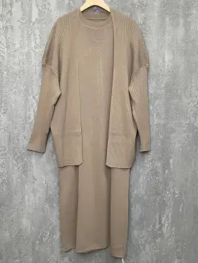 Платье с кардиганом 9343