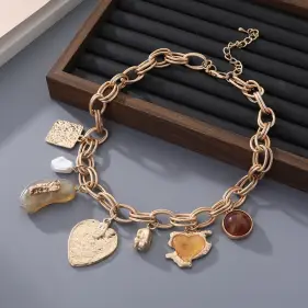 Колье с подвесками Б0261