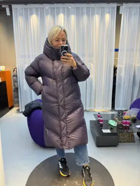 Пуховое пальто 202423 Размер 46-54