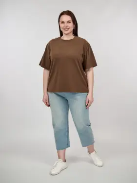 Джинсы 7/8, арт.582 Размер 56-58