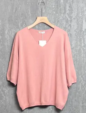 Джемпер 20241 ЭттоПлюс Размер 50-56 (пудра)Уценка