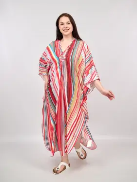 Туника принт 8693 Размер 46-58