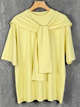 Футболка с накидкой 5020