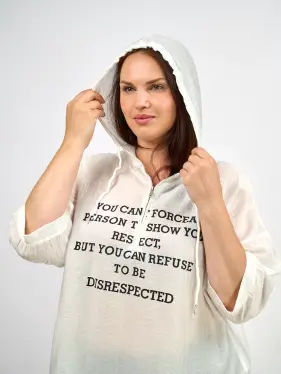 Футболка с капюшоном 8053