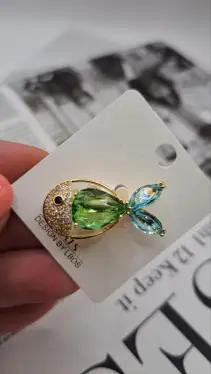 Брошь Рыбка 6201965