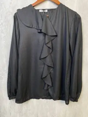 Блуза с воланами 1719