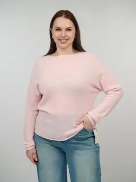 Джемпер шерсть,кашемир 25681 Размер 48-56