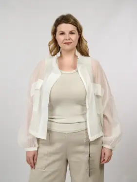 Ветровка-пыльник 9025 Размер 50-58