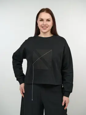 Лонгслив Бэст "Квадрат" 2383 Размер 48-54