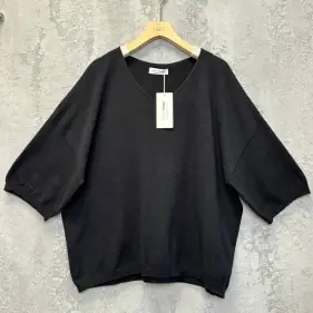 Джемпер 20241 50-56 (черный) Уценка