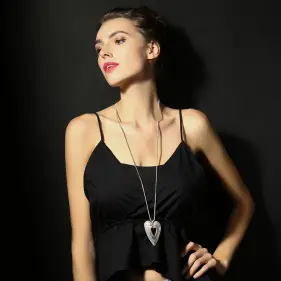 Колье Сердце Б0263