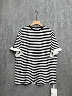 Футболка с рюшами 2552 размер 50- 54