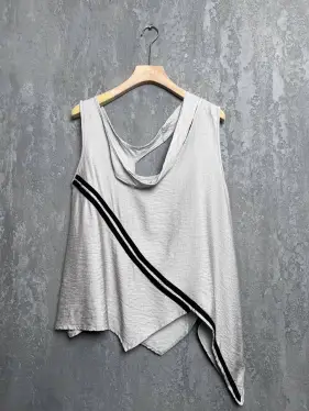 Блуза 01170 Размер 54-58(серый)