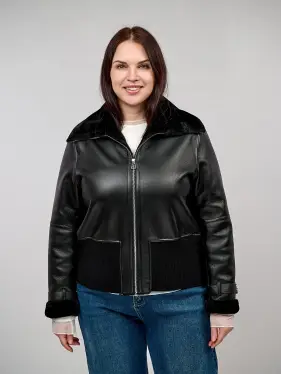 Дубленка 18702 Размер 48-54