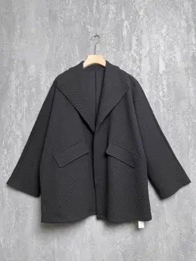 Жакет трикотажный 0045 Размер 52-60(черный)