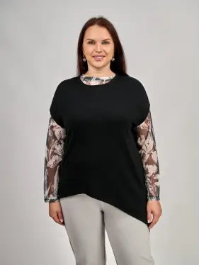 Жилет асимметрия 24339