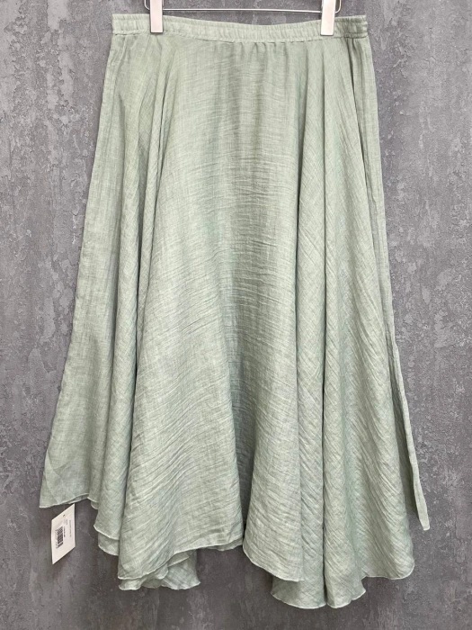 Юбка 2097 Размер 50-54 (олива, 2XL) Уценка